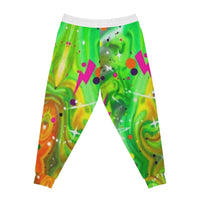 OUTRLIMIT Neon Drippy Surf AOP Joggers