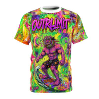 OUTRLIMIT Neon Drippy Surf AOP Tee