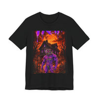 OUTRLIMIT TRAP Round Orange Sun Haunted Tee - Adult