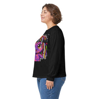 OUTRLIMIT Halloween Purple Monster Long Sleeve