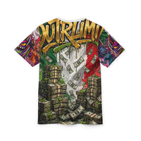 OUTRLIMIT Hustlin Made Me Rich AOP Tee - Italian Flag