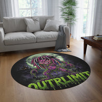 OUTRLIMIT Halloween Toxic Slime Queen Rug