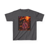 OUTRLIMIT Titan Orange Sun Haunted Tee - Teen