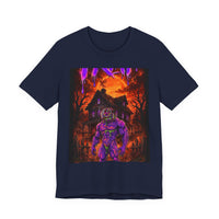 OUTRLIMIT TRAP Round Orange Sun Haunted Tee - Adult