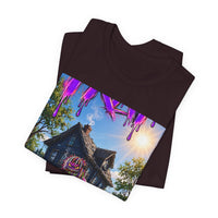 OUTRLIMIT TRAP Round Daytime Haunted Tee - Adult