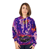 Psychedelic All-Over Print Hoodie