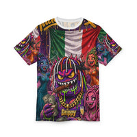 OUTRLIMIT Hustlin Made Me Rich AOP Tee - Italian Flag
