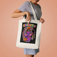 OUTRLIMIT Halloween Purple Monster Tote