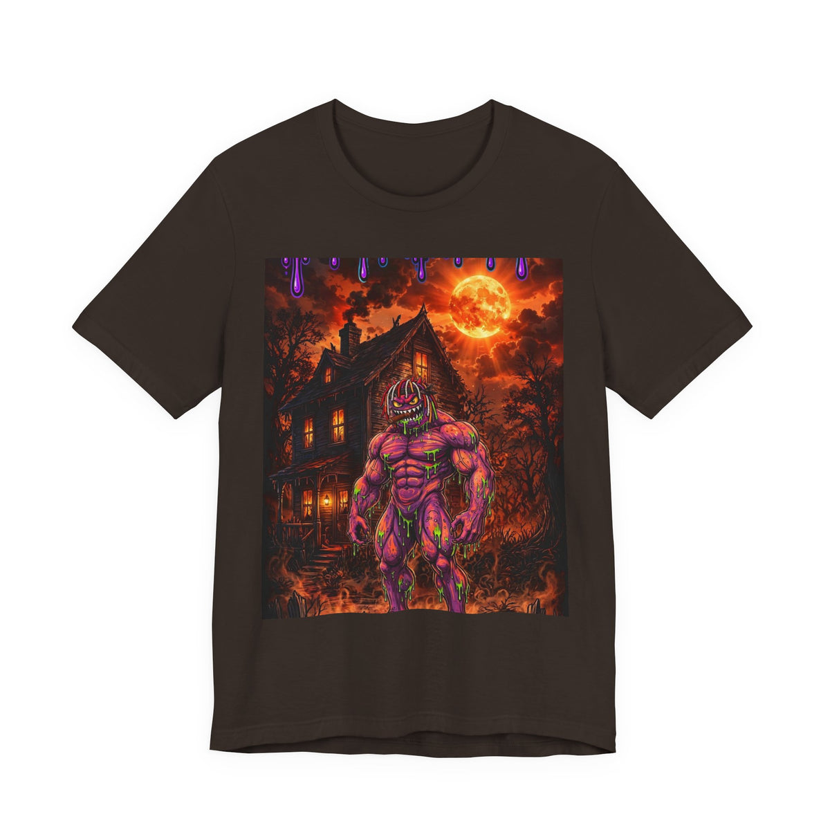 OUTRLIMIT Titan Orange Sun Haunted Tee - Adult