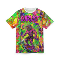 OUTRLIMIT Neon Drippy Surf AOP Tee