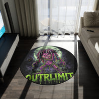 OUTRLIMIT Halloween Toxic Slime Queen Rug