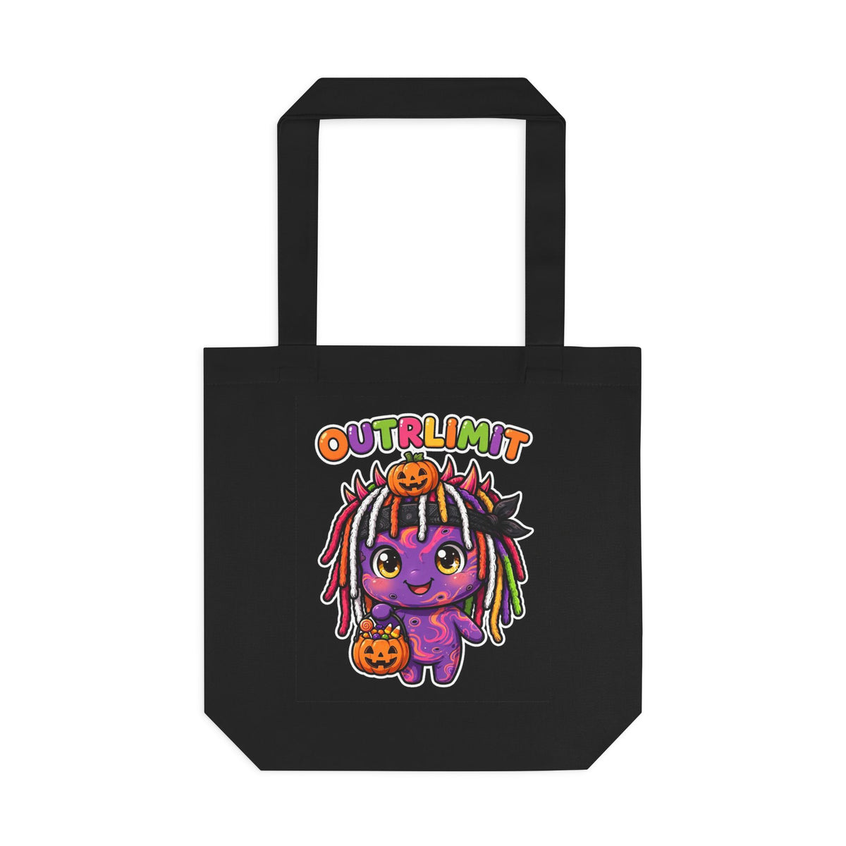 OUTRLIMIT Halloween Purple Monster Tote