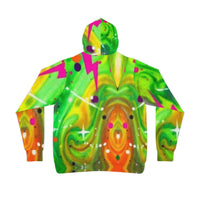 OUTRLIMIT Neon Drippy Surf AOP Hoodie