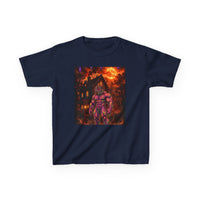OUTRLIMIT Titan Orange Sun Haunted Tee - Kids