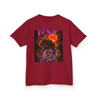 OUTRLIMIT TRAP Titan Orange Sun Haunted Tee - Kids
