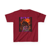 OUTRLIMIT TRAP Titan Orange Sun Haunted Tee - Teen