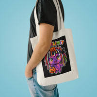 OUTRLIMIT Halloween Purple Monster Tote