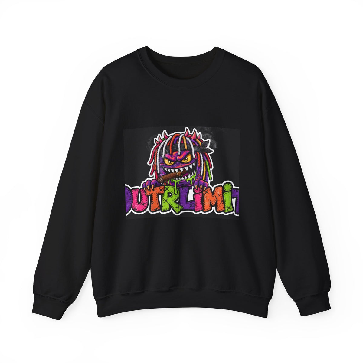 OUTRLIMIT Halloween Stitched Lockup Crewneck