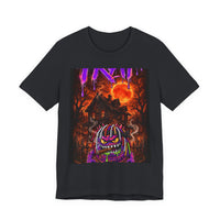 OUTRLIMIT TRAP Titan Orange Sun Haunted Tee - Adult