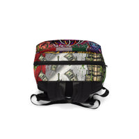 OUTRLIMIT Hustlin Made Me Rich AOP Backpack
