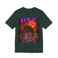 OUTRLIMIT TRAP Titan Orange Sun Haunted Tee - Adult