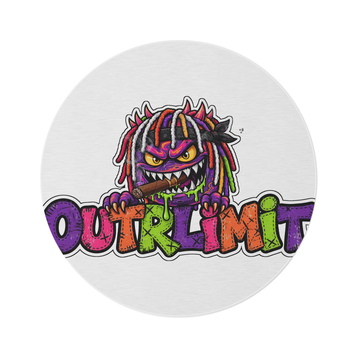 OUTRLIMIT Mascot Round Rug