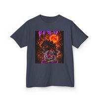 OUTRLIMIT TRAP Titan Orange Sun Haunted Tee - Kids