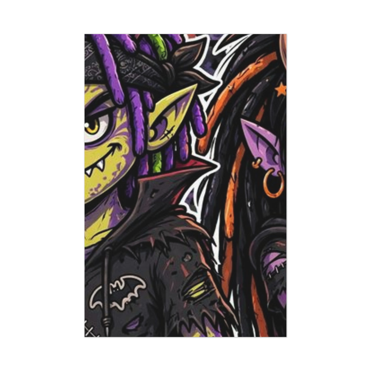 OUTRLIMIT Halloween Teen Monsters Poster