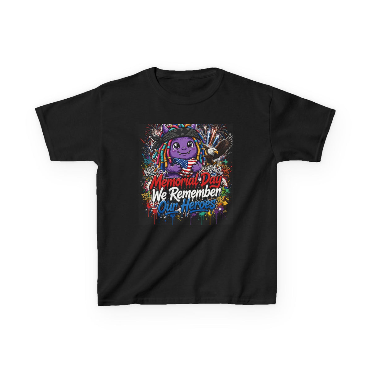 OUTRLIMIT Memorial Day We Remember Our Heroes Teen Tee
