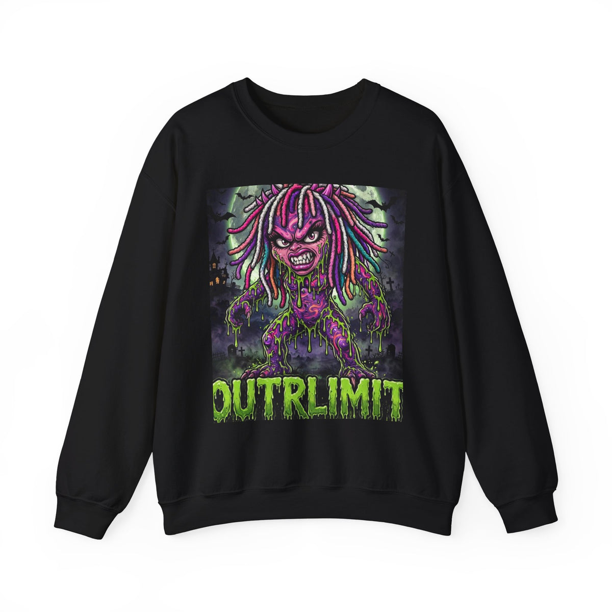 OUTRLIMIT Halloween Slime Queen Crewneck