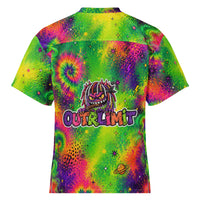 OUTRLIMIT Neon Galaxy All-Over Print American Football Jersey