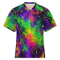 OUTRLIMIT Midnight Galaxy All-Over Print American Football Jersey