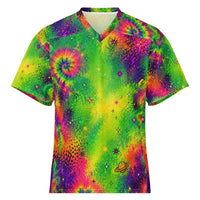 OUTRLIMIT Neon Galaxy All-Over Print American Football Jersey