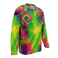 OUTRLIMIT Neon Galaxy All-Over Print Recycled Hockey Fan Jersey
