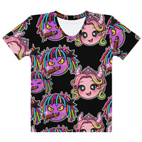 OUTRLIMIT 4124 Family Womens AOP Crew Tee