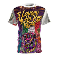 OUTRLIMIT Il Lavoro Mi Ha Reso Ricco AOP Tee